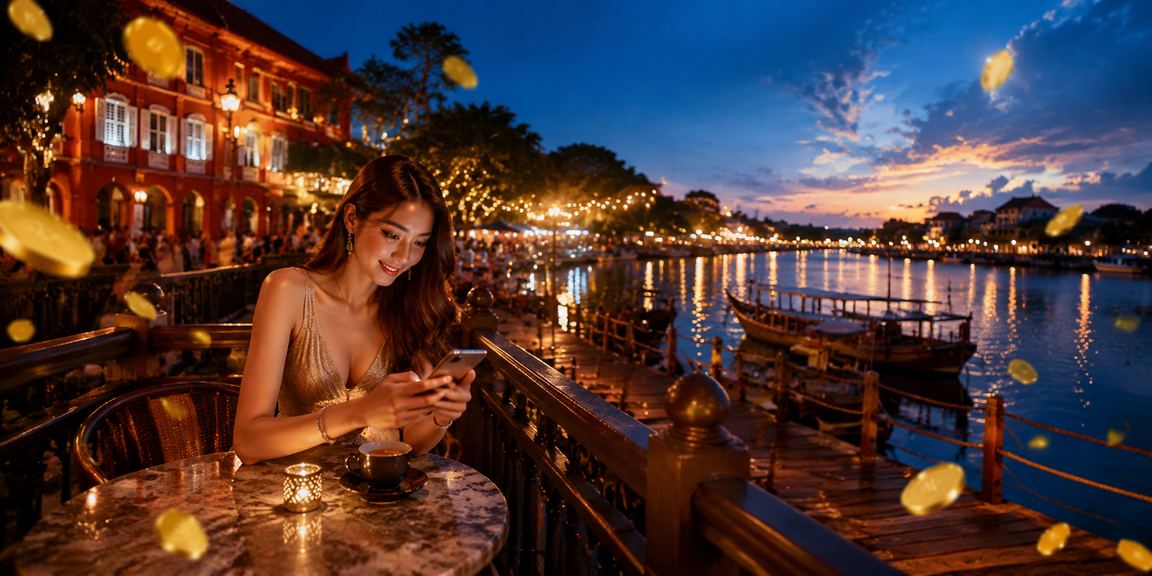 Pengguna mengakses platform cuci22 dari telefon bimbit di Melaka